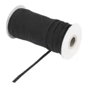 Elastic Sewing Bands 1/4 Inch x 50 Yards Black Elasticity Stretch Elastic Bands