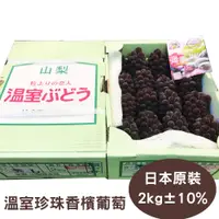 在飛比找PChome24h購物優惠-【真食材本舖 RealShop】日本山梨珍珠香檳葡萄 原裝約