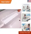 Bathtub Splash Guard Play Shelf - Mess-Free Bath Time Organizer for Toddlers