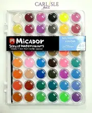 Micador Stylist Watercolours Palette Disc Set Of 48