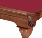 7 FT ProLine Classic 303 Teflon Burgundy - POOL TABLE CLOTH