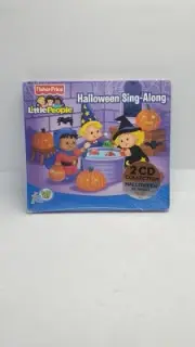 Fisher Price Little People Halloween Sing-Along CD Album Digipak New