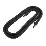 90cm Black Rubber Coated Air Curtain Bubble Wall Tube for Fish Tank Aquarium