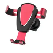 Gravity Car Phone Mount Universal Clip Grip Air Vent Phone Holder For Iphone Xs/X / 8/8 Plus / 7/7 Plus/Samsung Galaxy S8 / Note 8 Red