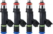 4pcs Nozzle Fuel Injector Compatible for Ford Mazda Fusion 3 5 6 Miata 2.5L 0280158157 8E5G-AB OEM Car Engine Injectors Fuel Injection Kits