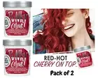 Jerome Russell PUNKY COLOUR Semi Permanent Hair Color -Cherry On Top ( 2 Packs )