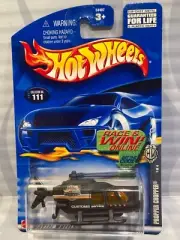 2002 HOT WHEELS ''FED FLEET'' #111 = PROPPER CHOPPER = BLACK , E910 win