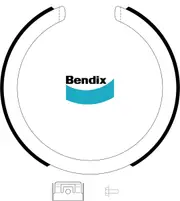 Bendix Park Brake Minor Kit for Ford Falcon BA 4.0L BARRA 156 Petrol 2002-2005
