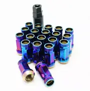 Wheel Mate Muteki SR45R Lug Nut Kit 12x1.25 - Burned Blue (for: Suzuki)