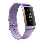 Canvas Nylon Denim Replacement Watch Band Strap for Sport Smart Watch Fitbit Charge 3