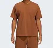 Adidas Men's Pharrell Williams Wild Brown Basics Shirt Size Medium HF9956