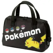 Pokémon Pikachu Skater Black Insulated Cooler Lunch Bag Bento Office Kid Adult