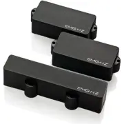 EMG PJHZ PHZⲑ� PJ Bass Guitar Pickup Set, Black