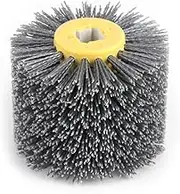 Abrasives Wire Drum Wheel Brush Brunishing Polishing Wheel for Wooden Furniture Burnishing Polishing Striping Drawing Grit #120