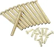 Bamboo Paper Fan Repair Set of 10 Folding Fan Shafts Rivets Easy Install Fan Repair Material