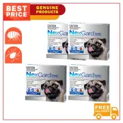NexGard for 4.1 to 10 Kg Dogs BLUE 3,6,12 Chews Monthly Flea and Tick Treatment
