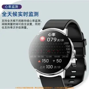 【無創血糖】智能手錶 NFC門禁 測心率血壓血氧體溫睡眠管理 運動手錶 智慧手環 LINEFB訊息推送