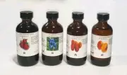 OliveNation Set of Four Different Flavors Baking Extract Each Bottle = 4 Ounces
