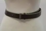NWT Brunello Cucinelli Women's 100% Leather 2-Tone Belt Size S-M*