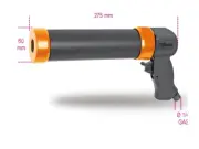 Beta Tools 1947 Air Operated Bonding/Caulking Gun 50x 210 Tube 350ml 019470001