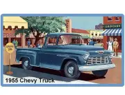 1955 Chevy Apache Task Force Truck Refrigerator / Tool Box Magnet