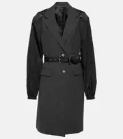 [Prada] Prada Virgin wool coat AU 10 grey