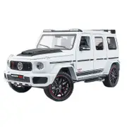 Catzon 1:24 G800 Alloy Car Model with Pull-Back Functionality and Sound Light Effects-White