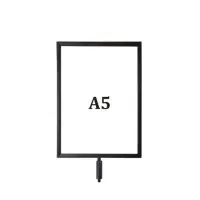 在飛比找蝦皮商城優惠-【SW11-04】RP-S51BK 欄柱專用鐵框A5標示牌組