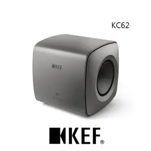 KEF 英國 KC62 SUBWOOFER 鈦灰 重低音揚聲器 Uni-Core™ 技術 公司貨