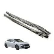 FRT Door Glass Run Channel Seals Fit 2012-2015 Honda Civic Sedan FB1 FB2 FB5 FB6