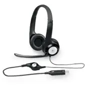 Logitech H390 USB Headset Adjustable,USB,2 Years Noise Cancelling Micophone Headphones In-line Audio Controls