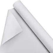 Double Primed Cotton Canvas White Canvas Roll for Oil and Acrylic Paint 20 Fe...