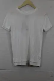 Womens Adidas Climalite White Crew T-Shirt Xs Nwt