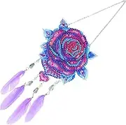 GRIRIW Plume Dream Catcher Wall Hanging Unique Pendant for Bedroom Decor Home Pendant Wall Ornament Room Accent Beautiful Idea