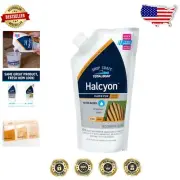 Halcyon 1 Quart Marine Varnish - Water-Based with Protective Clear Gloss Finish