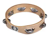 CB Drums 8 inch. Single Row Headless Tambourine Tunable
