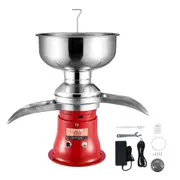 Milk Cream Centrifugal Separator, 304 Stainless Steel Electric Cream Separators, 100L/H Output 10500RPM Goat Milk Separator, 30W Cow Cream Separator, Milk Skimmer with 5L Bowl Capacity,