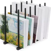 Art Storage Rack Painting Canvas Metal Drawing for Frame Board Black