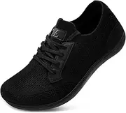 [L-RUN] Mens Walking Shoes Wide Toe Barefoot Shoes Minimalist Men's Casual Dress Shoes Breathable Zero Drop Fashion Sneakers