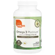 Zahler, Omega 3 Platinum™, Advanced Omega 3 Fish Oil, 2,000 mg, 180 Softgels (1,000 mg per Softgel)