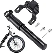 Bike Tire Pump,High Pressure Inflator | LightweightCar Bike Motorcycle Scooter Tire High Pressure Air Pump Inflator
