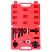 13PCS Pump Remover Alternator Pulley Puller And Installer Power Steering Kit