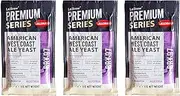 Craft A Brew - LalBrew BRY-97™American West Coast Ale Yeast - American Beer Dry Yeast - For Craft Lagers - Ingredients for Home Brewing - Beer Making Supplies - (3 Pack)