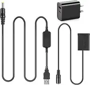 5V USB Cable + DR-110 Coupler NB-13L NB13L Dummy Battery for Canon G7X Mark II G1X G7X MII G5X G9X SX720