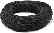 Super Soft Silicone Cable 16 14 11 10 9 8 7 6 4 3 2AWG tinned Copper 5 Meter Model Aircraft Lithium Battery Connection Cable(Black,5 Meter_12 AWG)