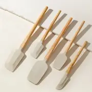 Heat Resistant Chocolate Butter Baking Spatulas Silicone Pastry Blender