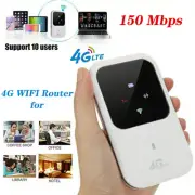 Unlocked 4G Lte Mobile Router Portable Broadband Wifi Wireless Mifi Hotspot