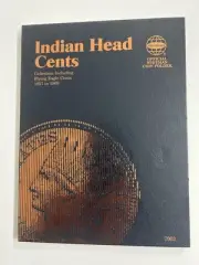 Indian Head Cents 1857-1909 Official Whitman Coin Folder