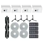 17PCS Main Brush Mop Replacement for Ecovacs Deebot X2 / X2 Pro Robot Vacuums