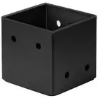 8x8 Post Base, Heavy Duty Steel Fence Base, Anchor Bracket Deck Supports Porc...